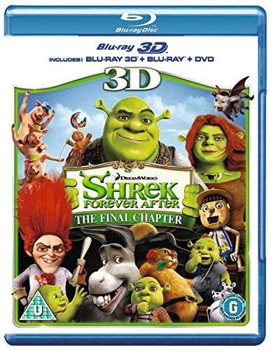 Shrek Forever After 3D Blu-Ray Brand New