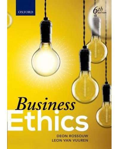 Business Ethics (Paperback, 6th Revised edition) Signed Copy