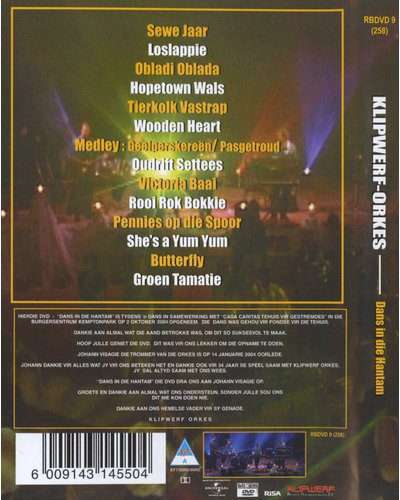 Klipwerf Orkes - Dans In Die Hantam (DVD)