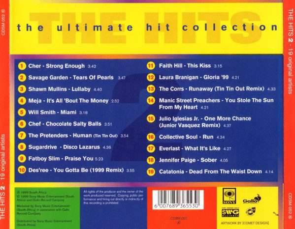 The Ultimate Hit Collection: The Hits Vol. 2 CD
