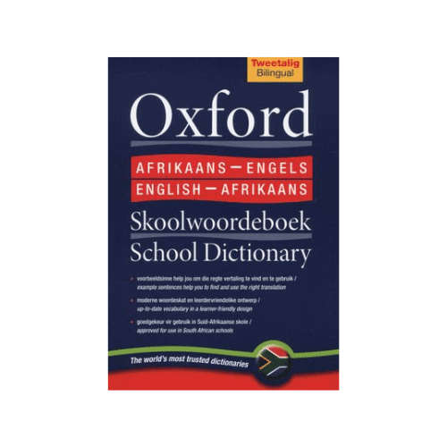 Oxford English-Afrikaans School Dictionary/Woordeboek (Softcover)