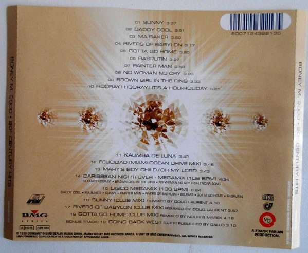 Boney M. 2000  20th Century Hits CD