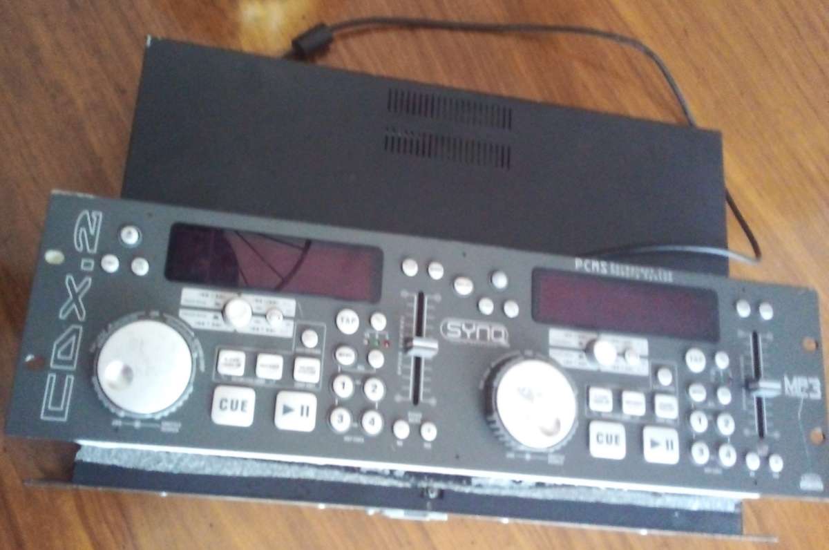 SYNQ CDX-2 Dual DJ CD/MP3 Player
