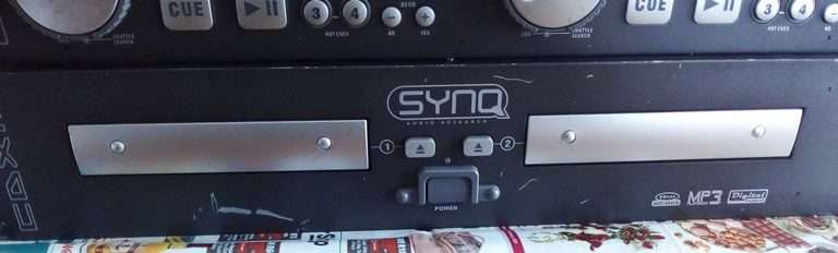 SYNQ CDX-2 Dual DJ CD/MP3 Player