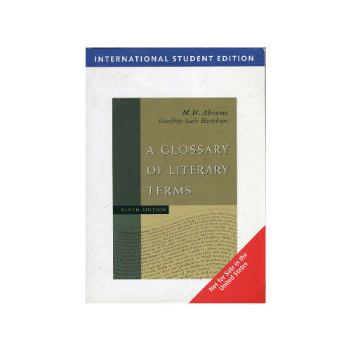 A Glossary of Literary Terms 9th Edition