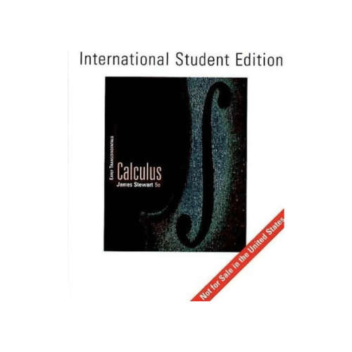 Calculus Fifth Edition, Early Transcendentals, International Student Edition