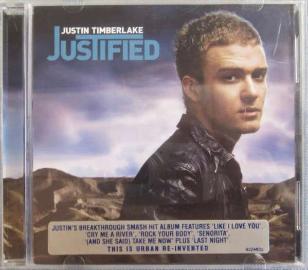 Justin Timberlake  Justified (2002, CD)
