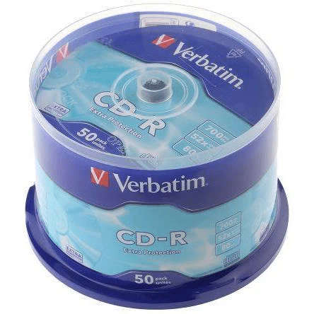 Verbatim CD-R Extra Protection (50 Pack)