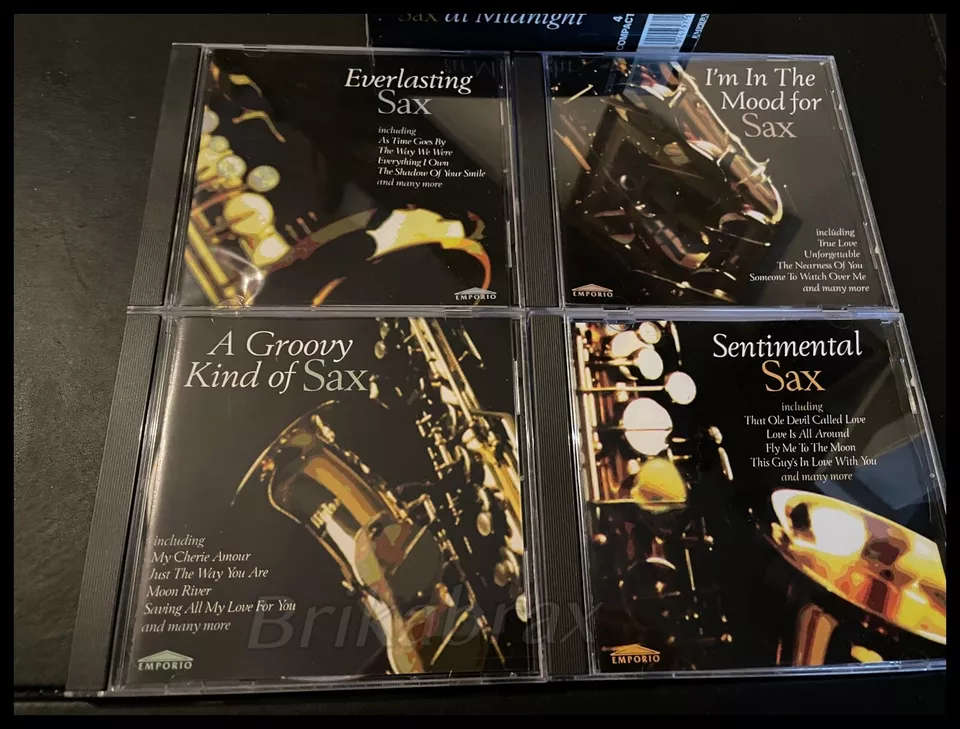 Sax at Midnight ( 4 x CD Box-set) E.U IMPORT