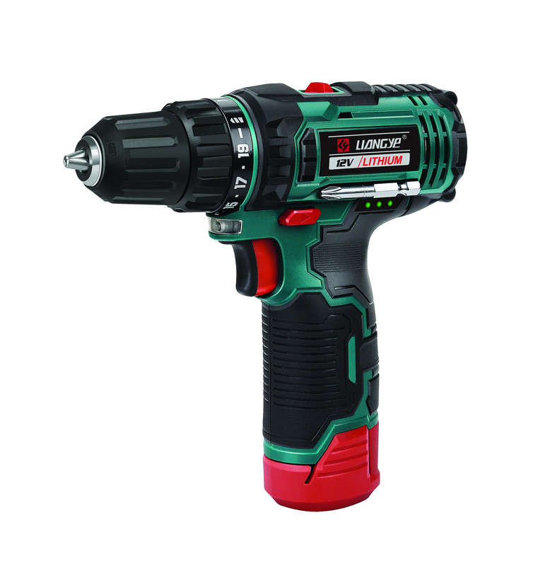 12V 2.0Ah Cordless Drill 2 Speed 10mm Chuck