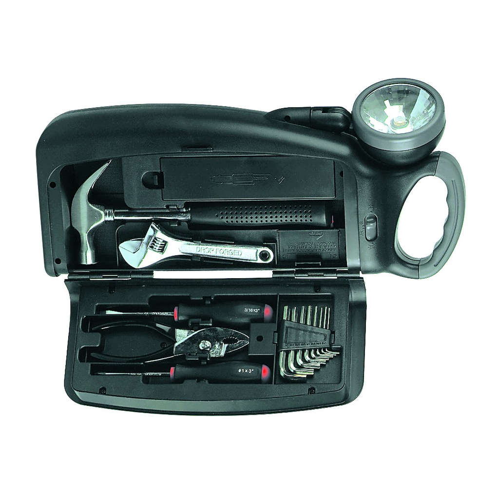 13Pcs Tool Kit With Spotlight And  Blinking Light