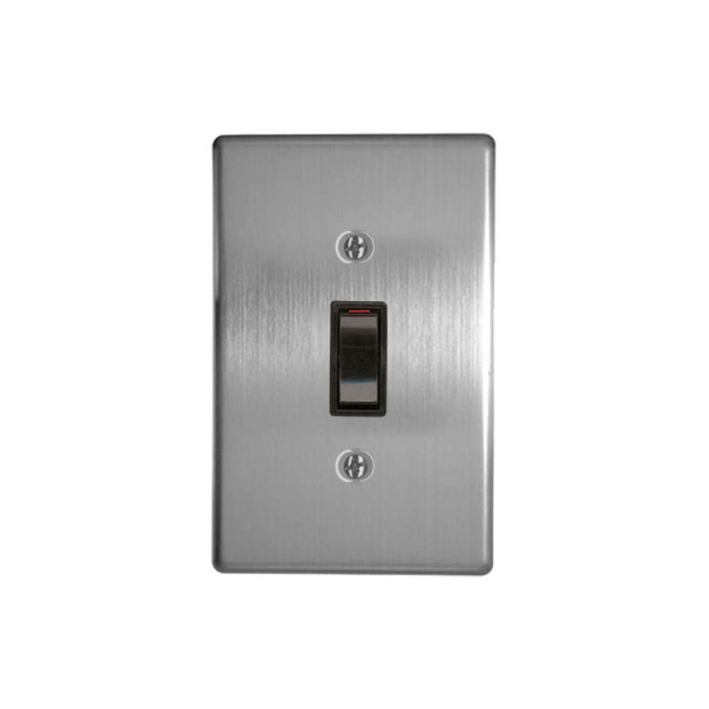 Classic Switches 2 x 4 1 Lever 1 Way Silver