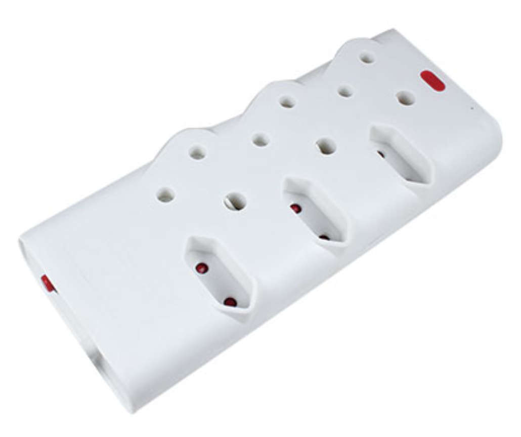 3x16A + 3x2 Pin Euro Multiplug With Overload