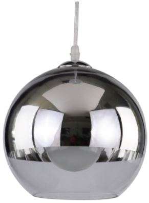 Pendant Lighting ? Hollywood Glam Range ? Glass And Chrome Bowl Shape