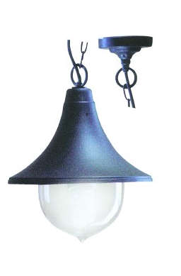 Black Die  Cast Ceiling  Mount Light Fitting E27/100W IP44