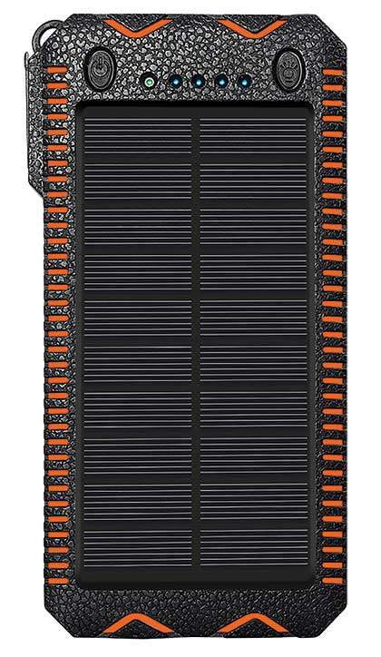 Solar Power Bank With Lighter & Torch 10, 000MAh WAKA Pie