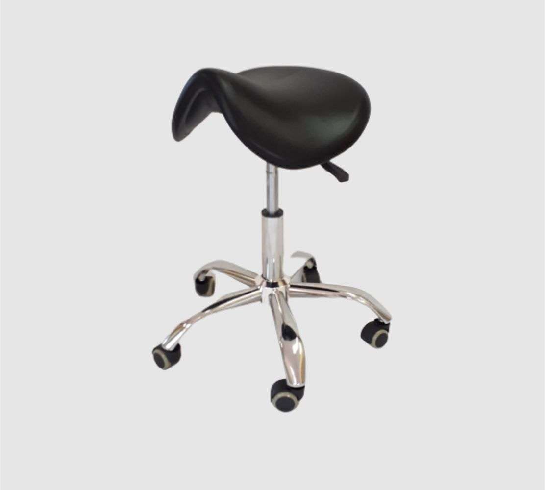 Doctor's Saddle Chair With Gas Lift