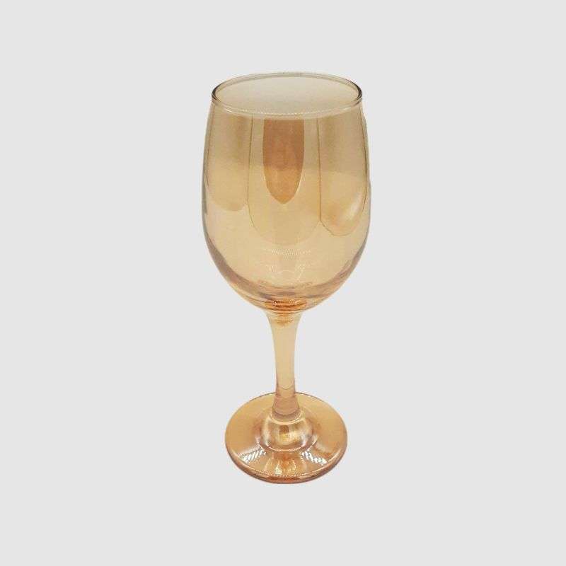 Wine Glass-Amber