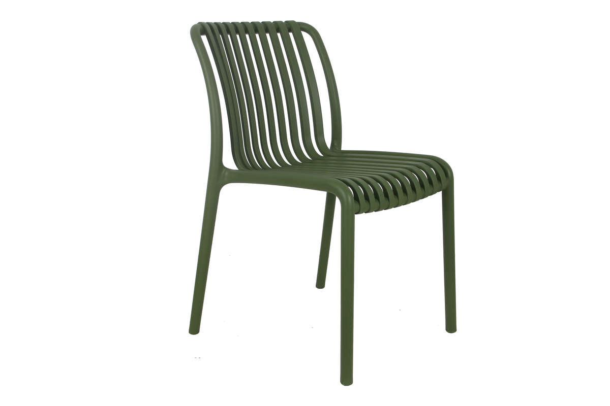 Florence Café Chair No Armrest-Light Grey Colour