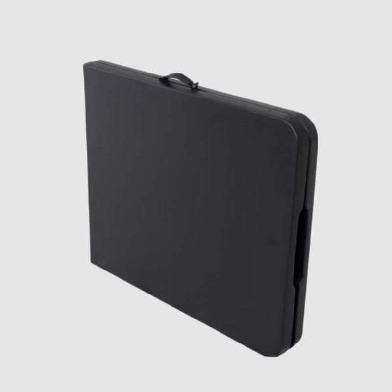 Econo Plastic Folding Table In Black