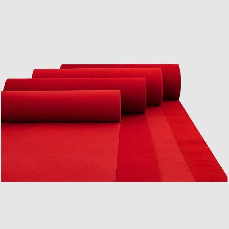 Econo Aisle Runner Carpet 1.2m Width Red