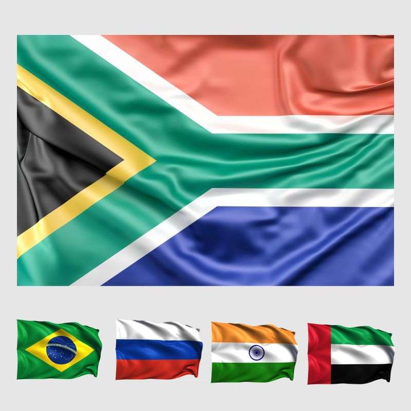 Various National Flags Double Sided 1850x1200mm
