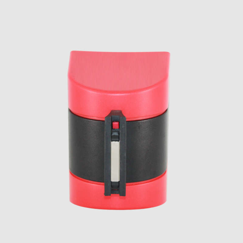 Magnetic Wall Mounted Queue Barrier 10m Chevron Black&Yellow Retractable Belts