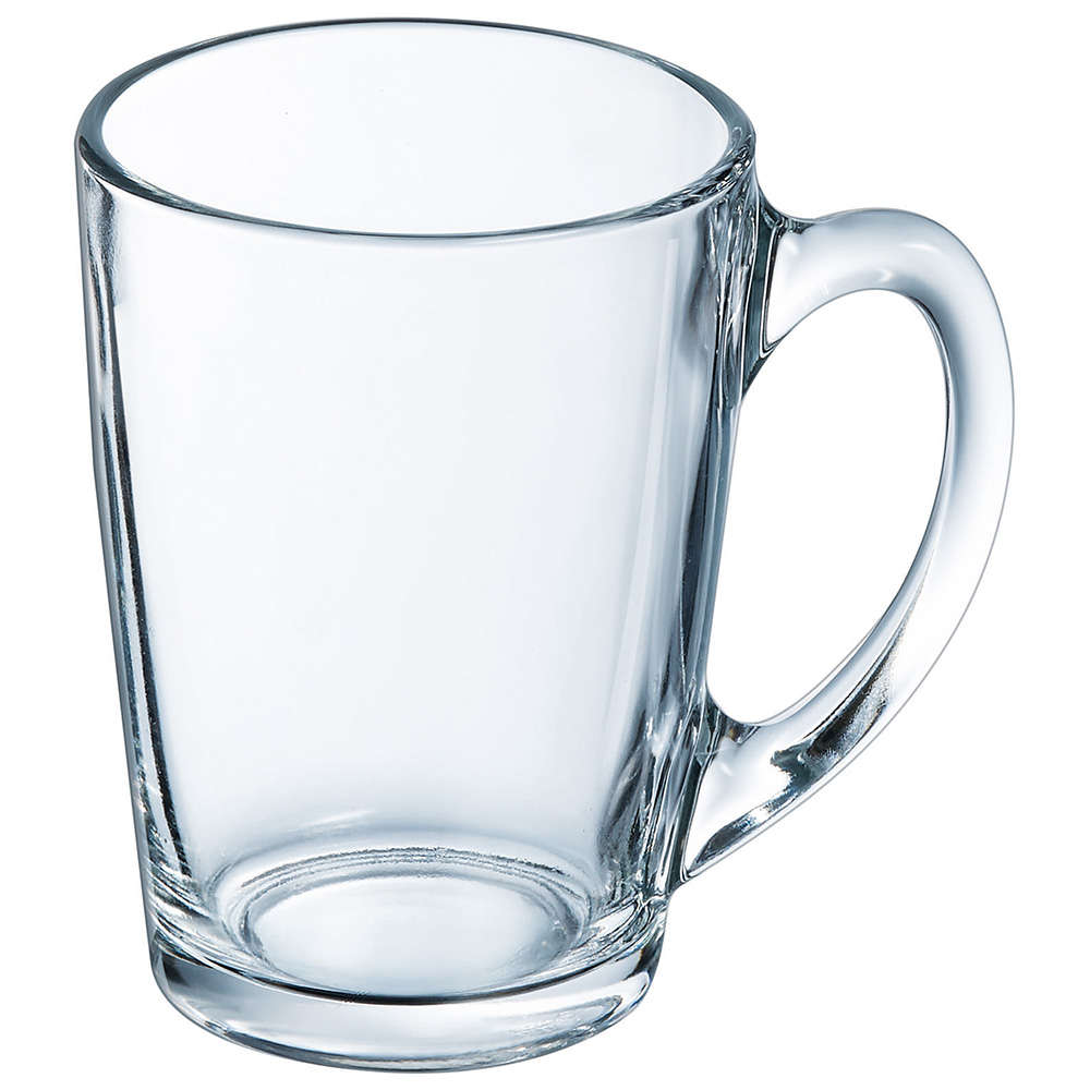 New Morning Tempered Glass Bullet Mug, 320ml
