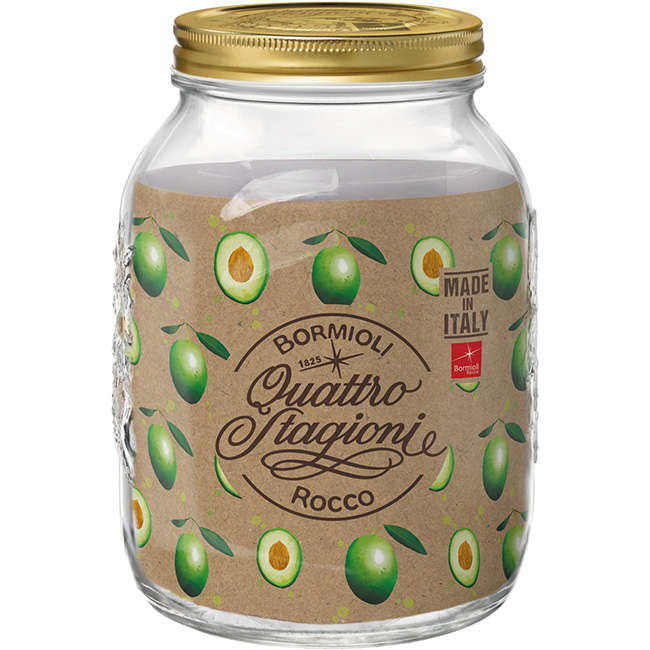 Quattro Preserve And Storage Jar