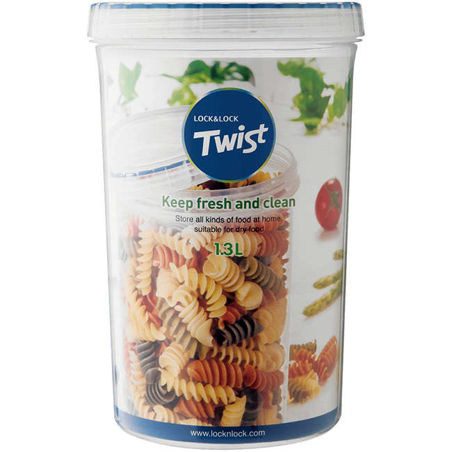 Twist Round Container