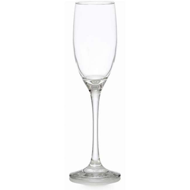 Lyon Set Of 4 Champagne Flutes, 180ml