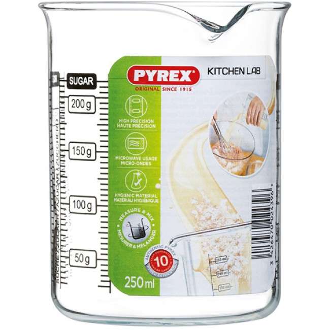 Classic Kitchen Lab Measure & Mix Glass Beaker