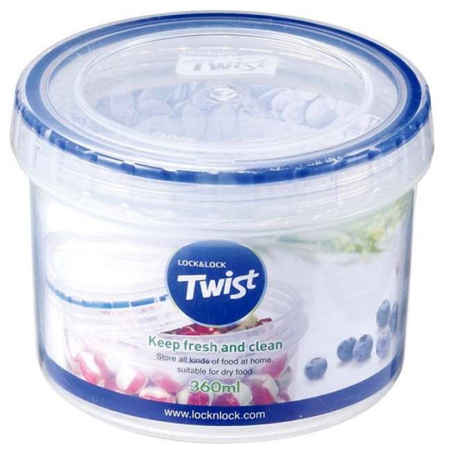 Twist Round Container