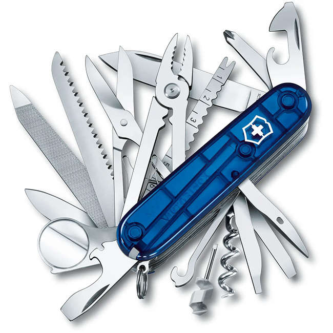 Swiss Champ Transparent Pocket Knife