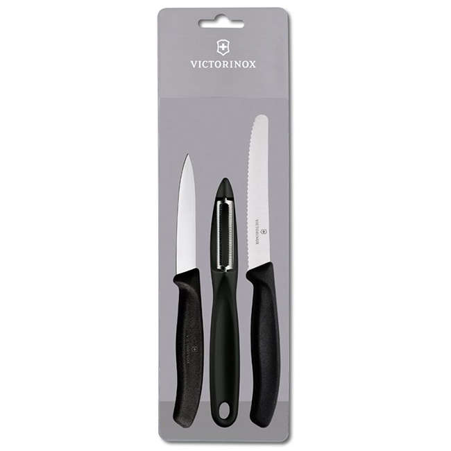 Swiss Classic Zest Paring Set, 3pc