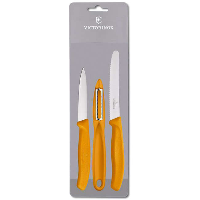 Swiss Classic Zest Paring Set, 3pc