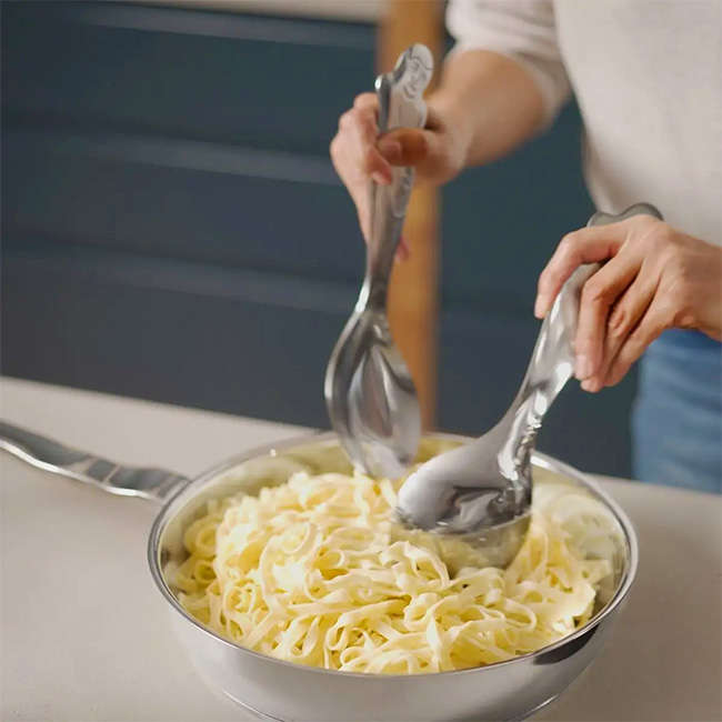 Deep Salad Servers, Woman Man