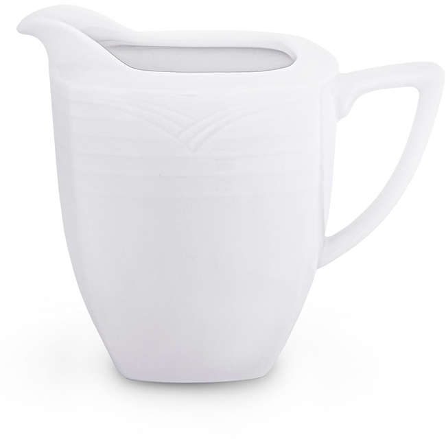 Arctic White Square Milk Jug