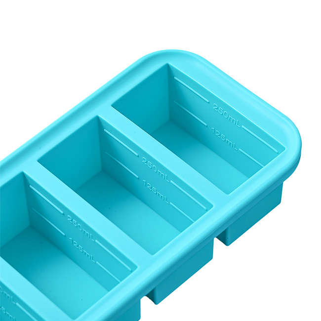 1 Cup Silicone Food Storage Tray With Lid