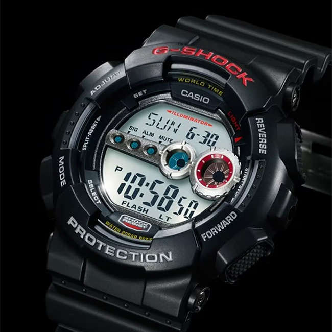 G-Shock 200m Digital Dial Wrist Watch, GD-100-1ADR