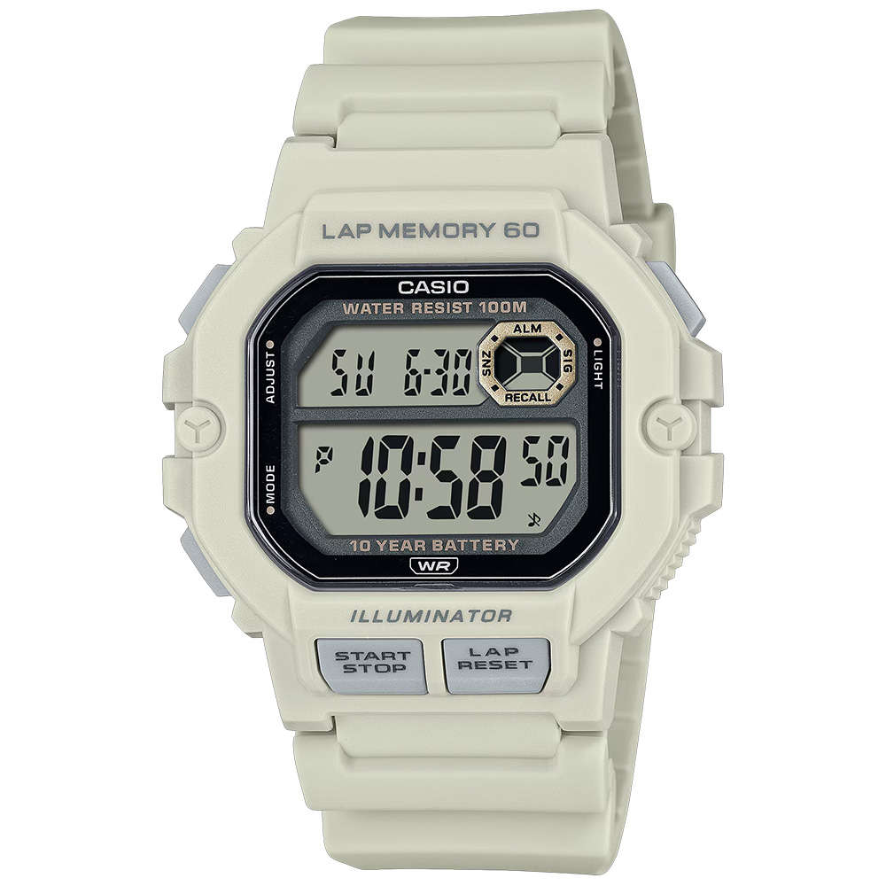 Standard Men's 100m Digital Fitness Wrist Watch, WS-1400H