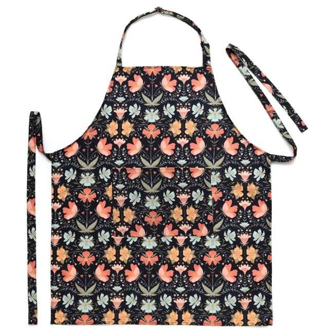 Robyn Valerie Cosmos Full Bib Apron