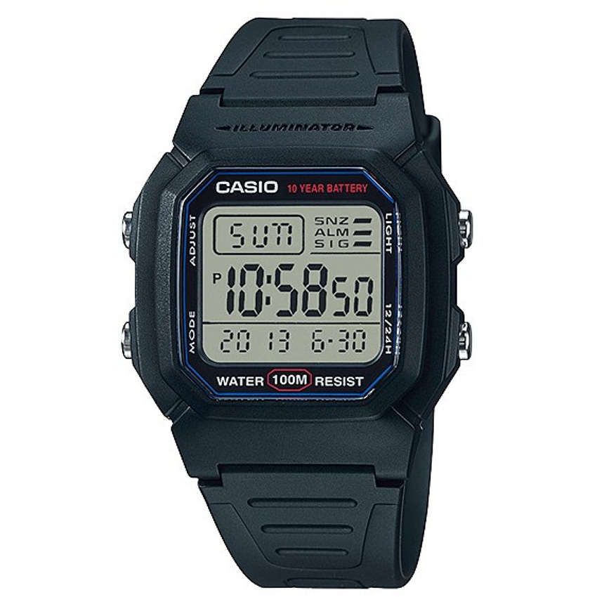 Standard Men's 100m Digital Wrist Watch, W-800H