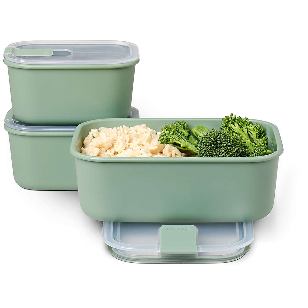 EasyClip Food Storage Box Set, 3pc