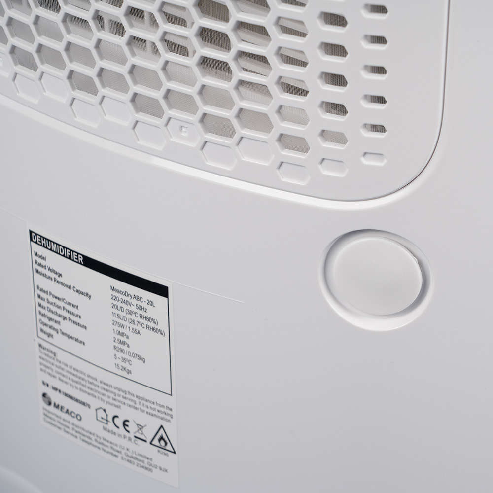 Dry ABC Range Compressor Dehumidifier, 20L