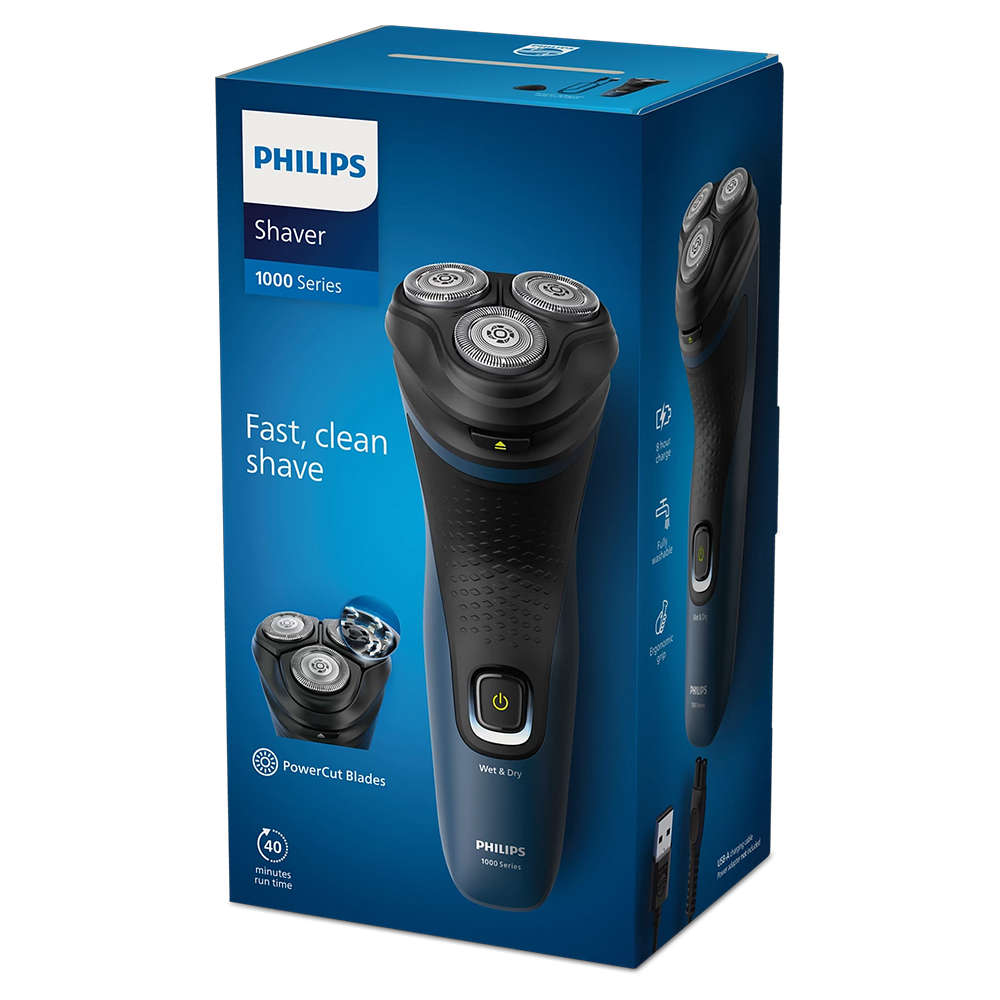 1000 Series Wet Or Dry Cordless Shaver