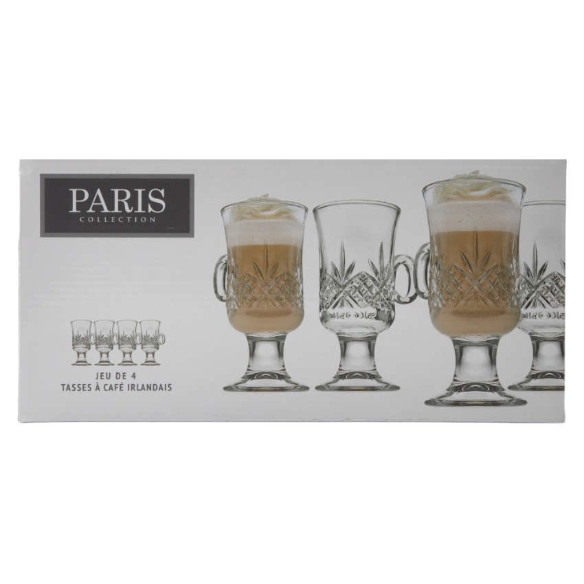 Irish Coffee Mugs, Set Of 4