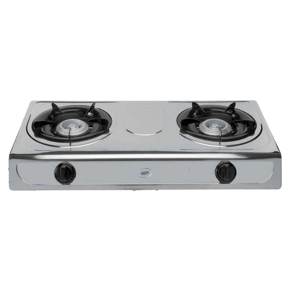 2 Plate Gas Stove With Hose & Regulator