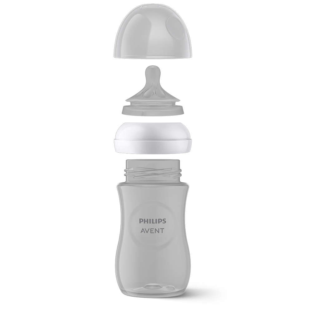 Natural Response 260ml Baby Bottle, Pink