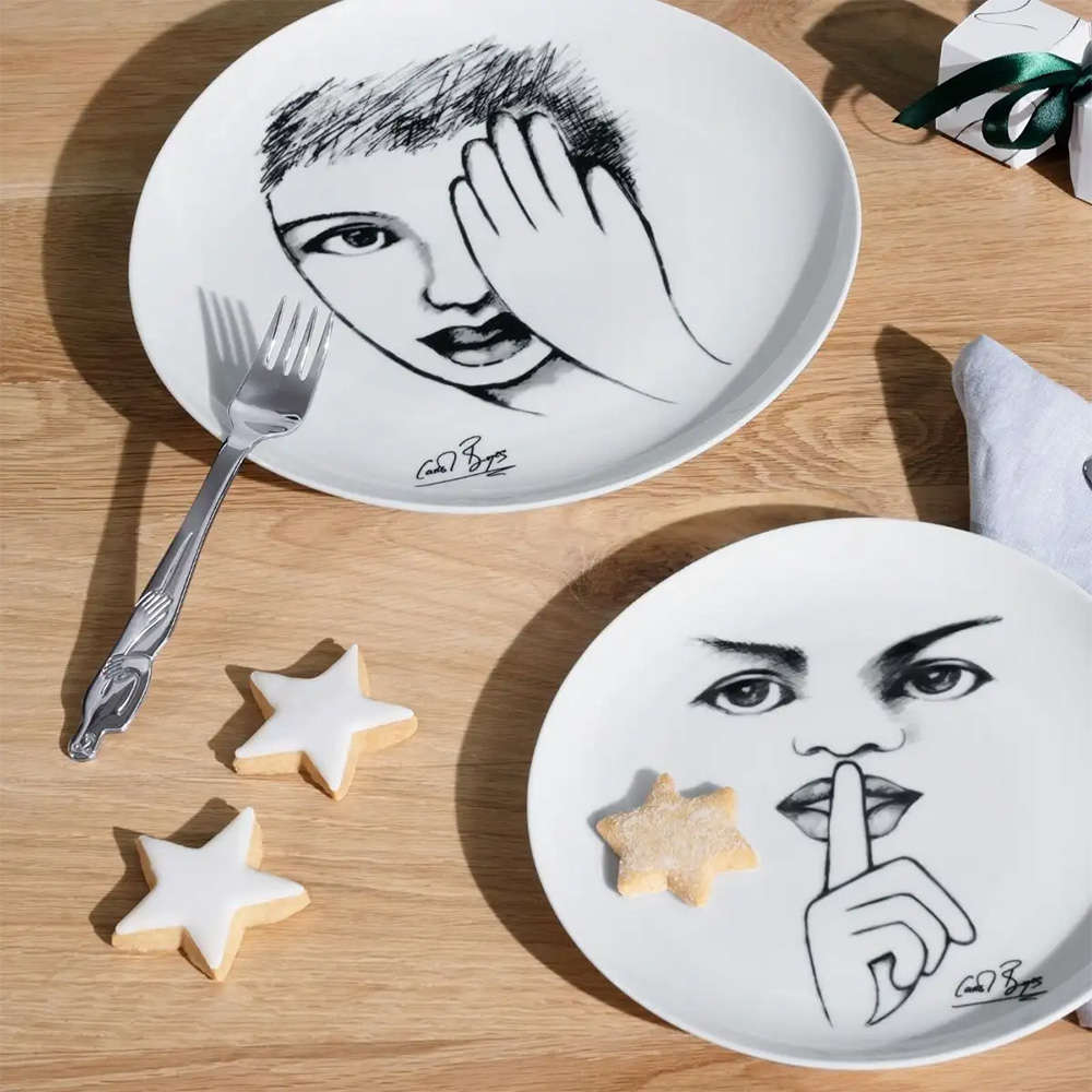 Sketchbook Dinner Plate